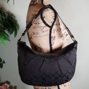 Coach Leather/Canvas Signature Bag